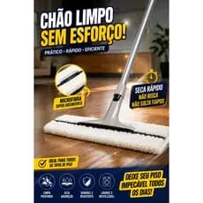 Capa Para Rodo 40cm: Limpeza Rápida E Fácil Com 2 Zíperes