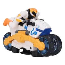 Moto brinquedo infantil  stunt com luz e sim moto futurística