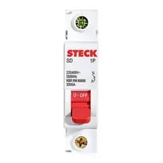 Disjuntou  STECK DIN UNIP 10A SD61 C 3KA