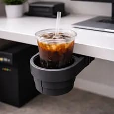 Porta Copos Retrátil Compacto Organizador Bebidas Mesa Organizada Sem Derramar Bebidas Suporte Copo