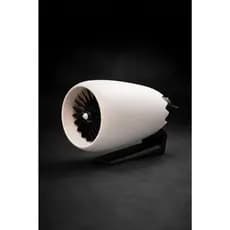 Mini Turbina de Avião Decorativa | Decoração Premium Estilo Jato | Decoração Geek Moderna Escritório