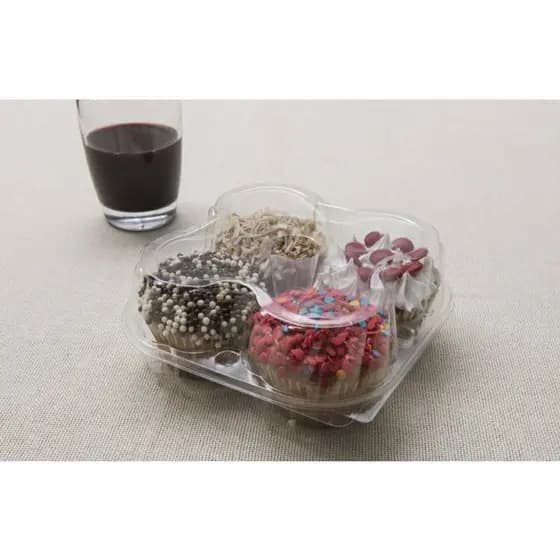 Embalagens para Cupcake , bolinhos com capacidade para 4