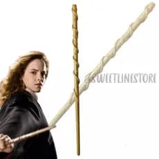 VARINHA ARTESANAL HERMIONE GRANGER EM BISCUIT SAGA HARRY POTTER