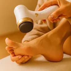 Esfoliador Elétrico Portátil Lixa dor Lixa Pés Removedor Calos Durezas Pedicure Casa Profissional