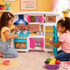 Cozinha Completa Brinquedo Infantil Magali Turma da Monica Minis Cute Miniaturas Diversao