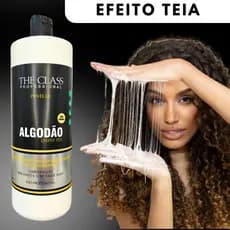 Creme Teia Hidratação Nutricao Profunda Todo Tipo de Cabelo 1L Tratamento Profissional Vegano
