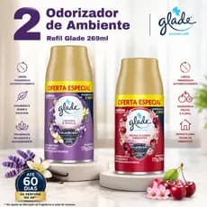 Kit 2 Glade Refil Automático – Perfume e Frescor para Seu Ambiente 269ml