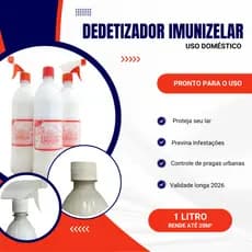 Imunizelar 1L Dedetizador Pronto Uso Base Aquosa | Uso Doméstico Interno e Externo