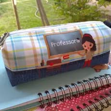 Estojo Professora / Estojo para lápis / Estojo para canetinhas / Estojo Escolar / Estojo personalizado