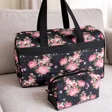 Bolsa viagem/Bolsa baú/Bolsa feminina