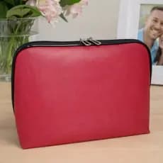 Necessaire Organizadora Feminina com Divisórias Internas e Zíper Duplo