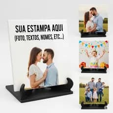 azulejo personalizado com suporte