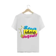 camiseta personalizada branca