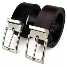 Cinto Masculinos Dupla Face Elegante Lançamento