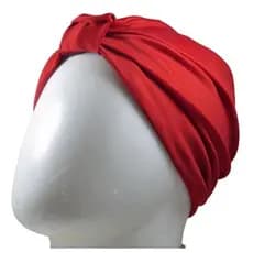 Touca Turbante Afro tipo touca fechada malha fresca, quimioterapia e indiano.