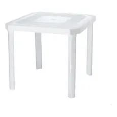 Mesa Quadrada Desmontável 80cm Dobrável Bar Praia Jardim Cozinha Varanda Camping Área Externa