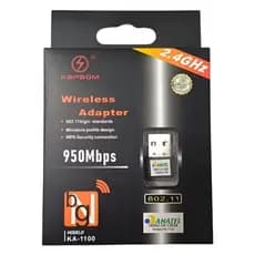 Adaptador Usb Wifi 2.4 Ghz 950mbps Kapbom Anatel