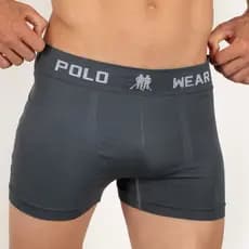KIT 4 Cueca Boxer Masculina Polo Premium Conforto