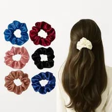 Kit Amarrador de Cabelo de Cetim Buchinha Anti Frizz