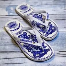 Use Chinelo Feminino Estampado Inspirado na Farm – Estampa Exclusiva