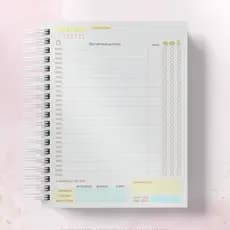 Agenda Para agendamento de Paciente - Psicóloga / Psicanalista / Nutricioni  Personalizada Com Nome e Capa Dura