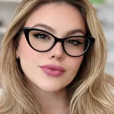 Armação Feminino Óculos Gatinho Modelo /58963