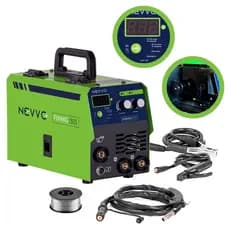 Máquina Inversora de Solda 120A Bivolt MIG Sem Gás MMA TIG Fixmig1355 NEVVO
