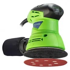 Lixadeira Roto Orbital 240W 12.000 OPM 125mm 220V C/ Coletor de Pó Removível LON240 NEVVO