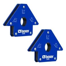 Kit 02 Esquadros Magnéticos 25kg Profissional Para Solda Boxer
