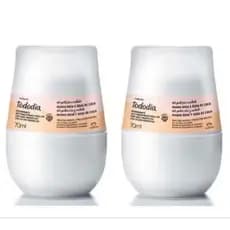 Kit 2 und Desodorante Antitranspirante Roll-on Natura Tododia Manga Rosa e Água de coco 70 ml