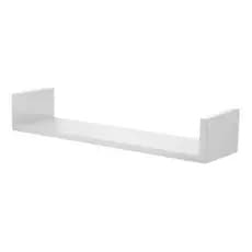 1 Prateleira Nicho U 40x15 Mdf 15mm Branco