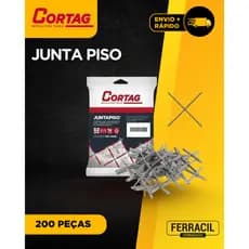 Kit 200un Espaçador Junta Piso Porcelanato Nivelamento Azulejo Cerâmica Cortag 1,5mm 2mm 3mm 4mm 5mm