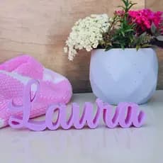 Letreiro Decorativo Personalizado com nome, Chá de bebê, Chá Revelação, Aniversário