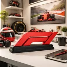 Placa decorativa inspirada em F1- Fórmula 1 Vários tamanhos Logo Decorativo Fórmula 1