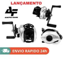 Carretilha Albatroz Fishing Évora 3 Rolamentos drag 5kg lado direito