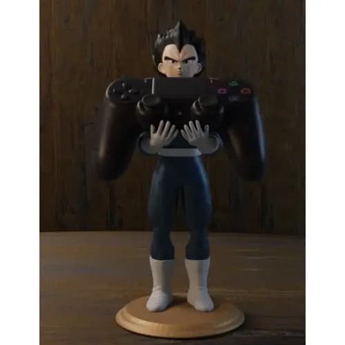 Suporte para controle PS4 - Dragon ball - Vegeta