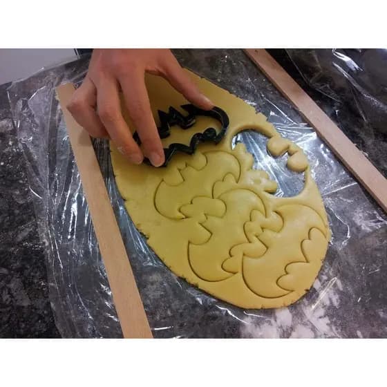 Cortador de biscoito - formato Batman