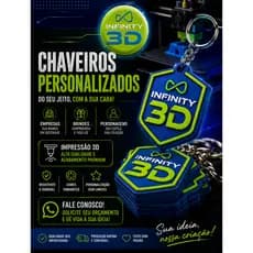 Chaveiro personalizado - logos - marcas -- aniversário - nome