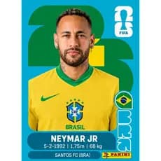 Kit 7 Figurinhas Neymar Álbum Copa 2026 Brasil