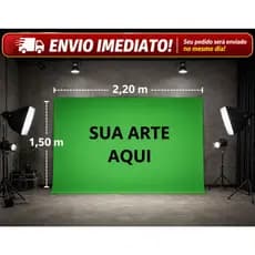 Fundo Fotográfico SUA ARTE Painel em Tecido Tamanho 2,20 Larg x 1,50 e 1,50 x 1,00Alt