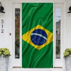 Capa de Porta COPA DO MUNDO C/ Elástico 0,85x2,10m