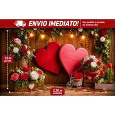 Fundo Fotográfico em Tecido 2,20x1,60 - LANÇAMENTO COLEÇÃO ROSAS DIA DAS MAES E NAMORADOS