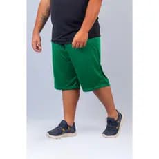 Short Calção Futebol Academia Helanca Plus Size