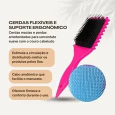 Escova Fitagem - A Melhor Para Sua Finalização De Cachos Ou Cabelos Ondulados
