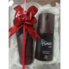 Kit Presente  - Deo Corporal + Shampoo 3 em 1 Humor a Dois Masculino