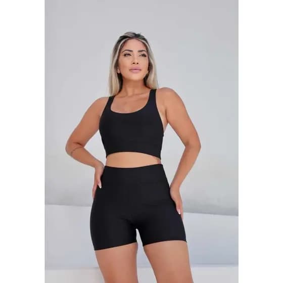 Conjunto top sem bojo Conjunto de Academia conjunto fitness