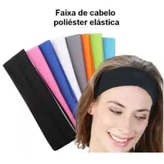Faixa Esportiva Unissex cabelo cabeça yoga ioga Testeira fitness academia