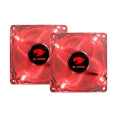 Fan 80mm 4 leds - G-Fire - EW0408E e EW0408L