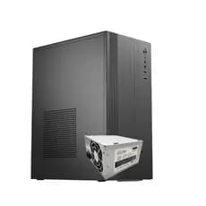 Gabinete Office CGM802P M-ATX c/ Fonte 200W + Cabo 90 Graus - Pixxo