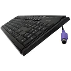 Teclado PS2 Pixxo Slim Series ( sem embalagem)